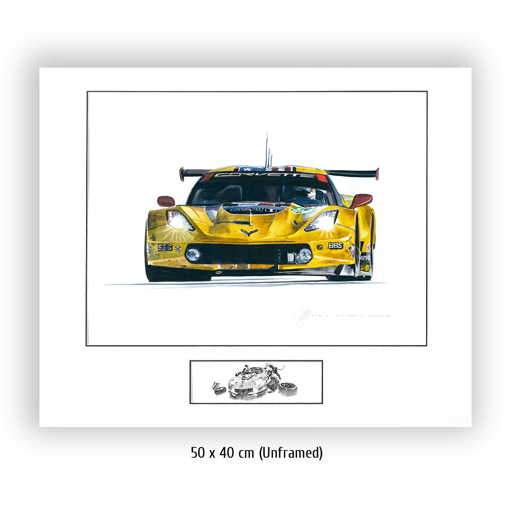 #0845 « Corvette C7.R à Daytona »