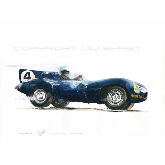 #0084B Jaguar Type D