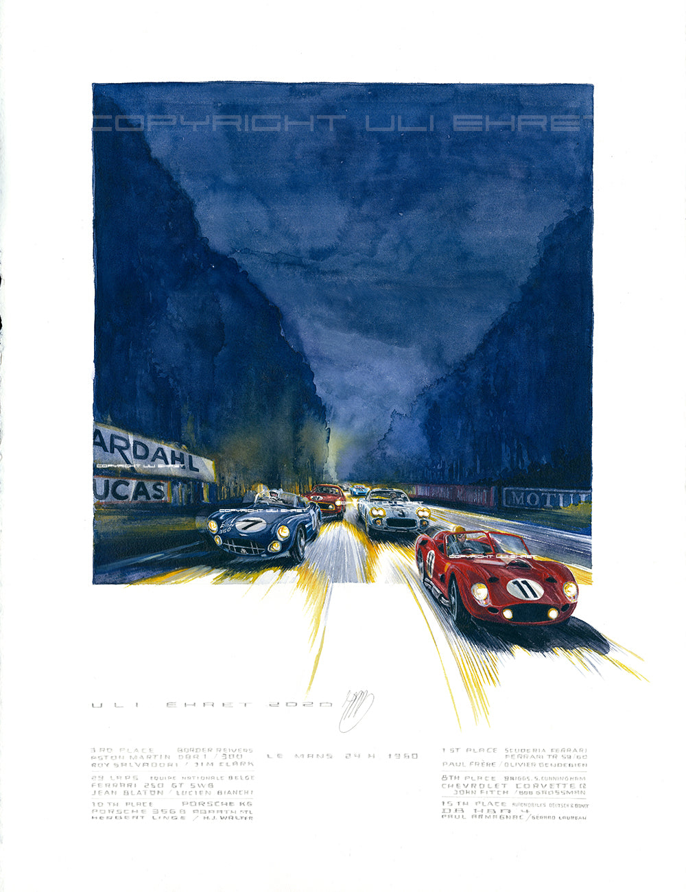 #0863 24 Heures du Mans 1960