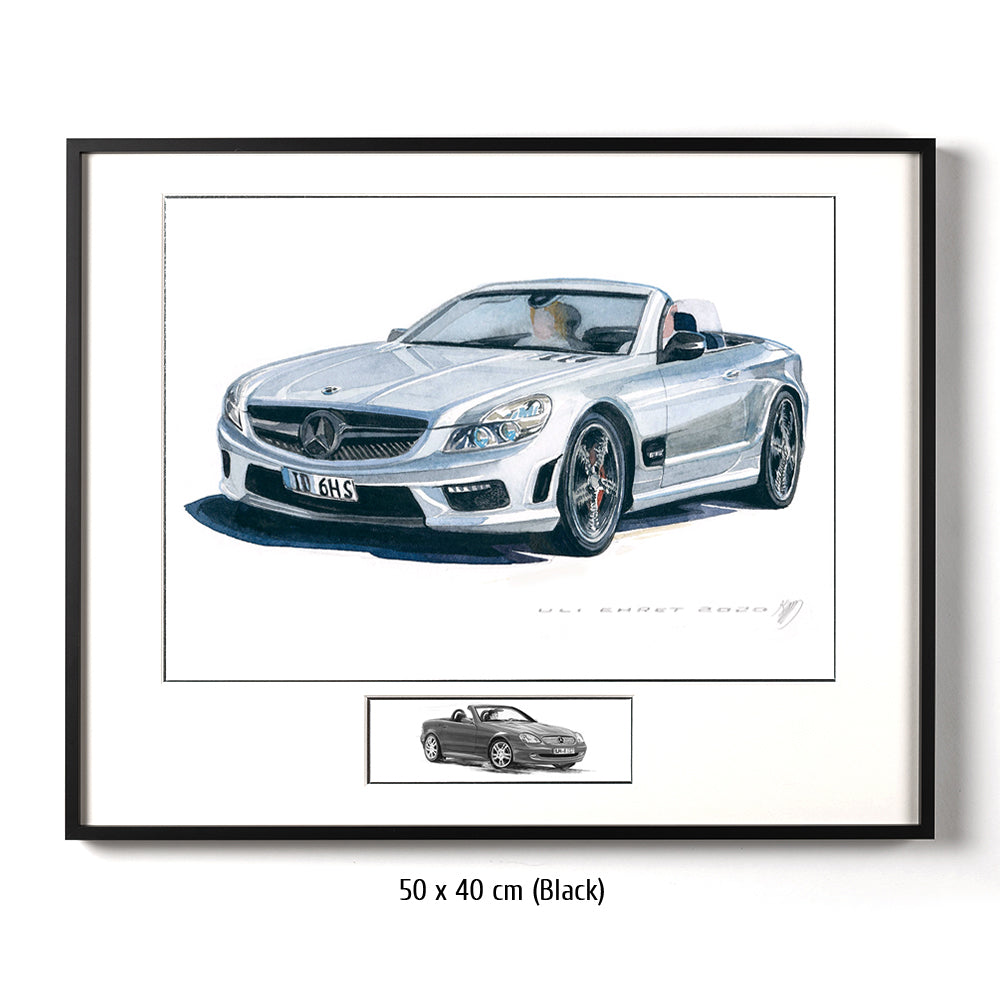 #0866 Une Mercedes SL 600 Cabriolet