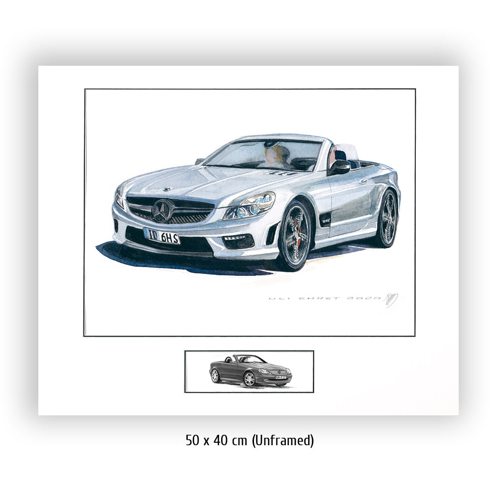 #0866 Une Mercedes SL 600 Cabriolet