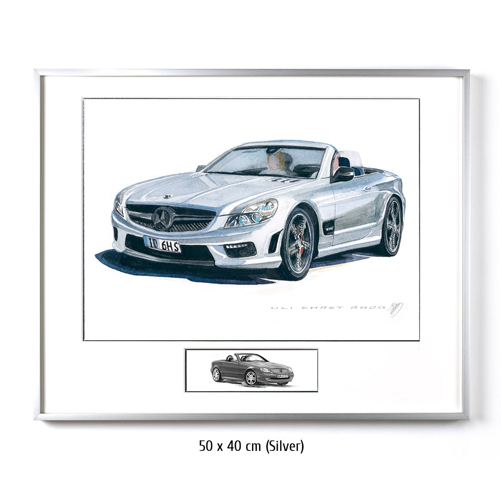 #0866 Une Mercedes SL 600 Cabriolet