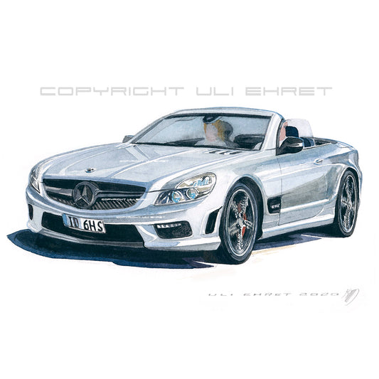 #0866 Une Mercedes SL 600 Cabriolet