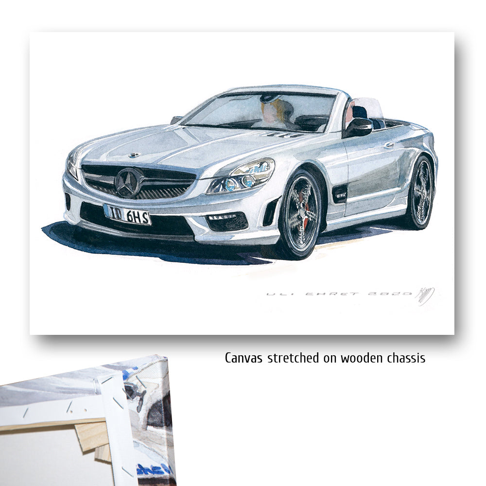 #0866 Une Mercedes SL 600 Cabriolet