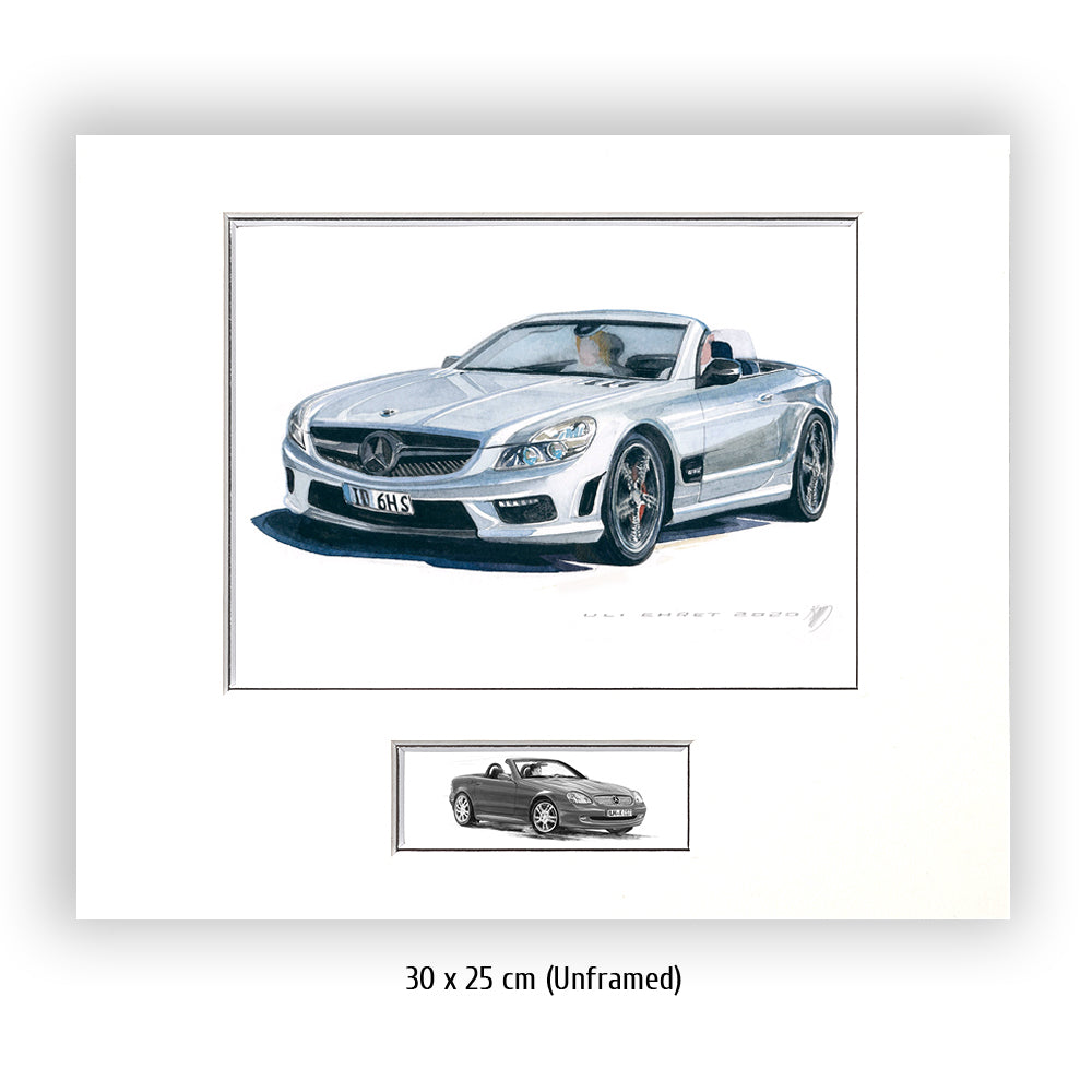 #0866 Une Mercedes SL 600 Cabriolet