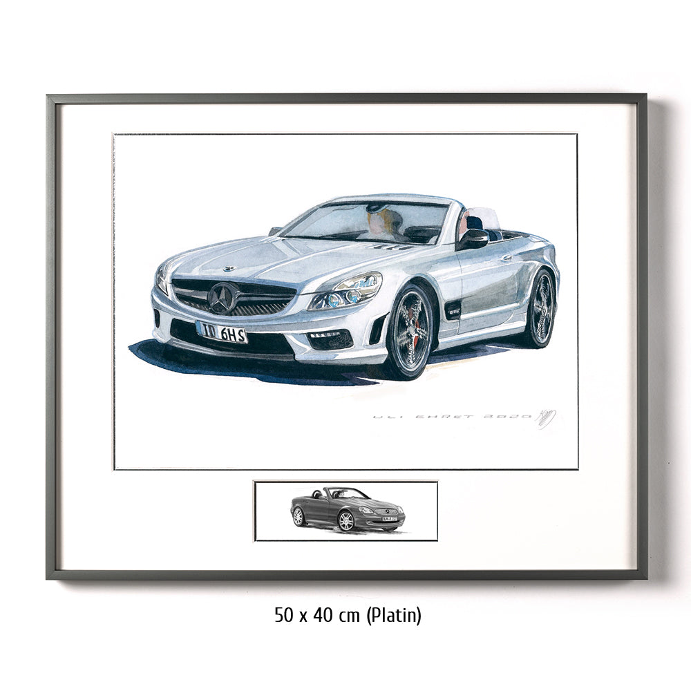 #0866 Une Mercedes SL 600 Cabriolet