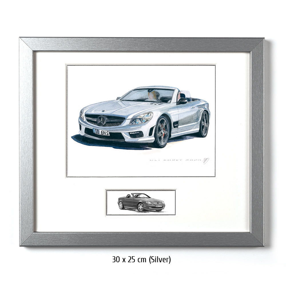 #0866 Une Mercedes SL 600 Cabriolet