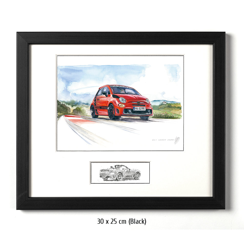 #0868 Une « Fiat Abarth 595 »