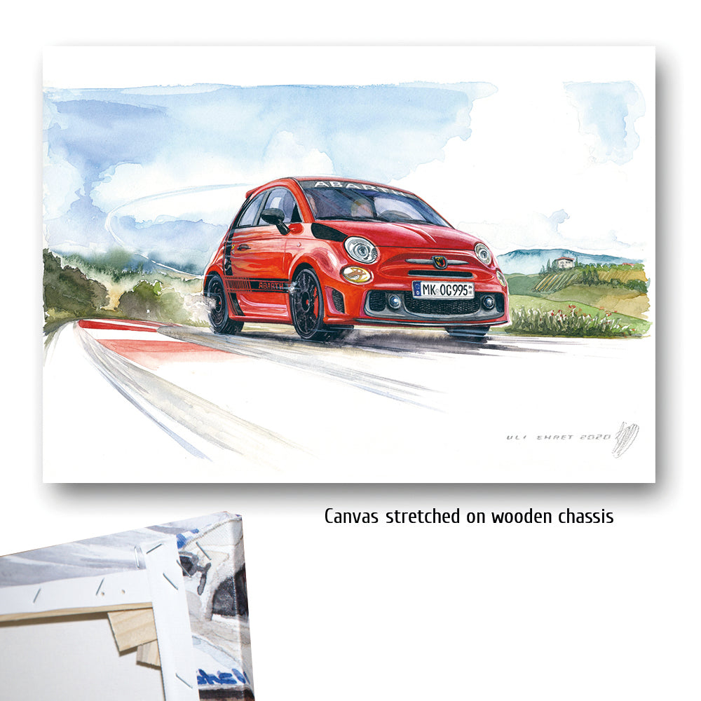 #0868 Une « Fiat Abarth 595 »