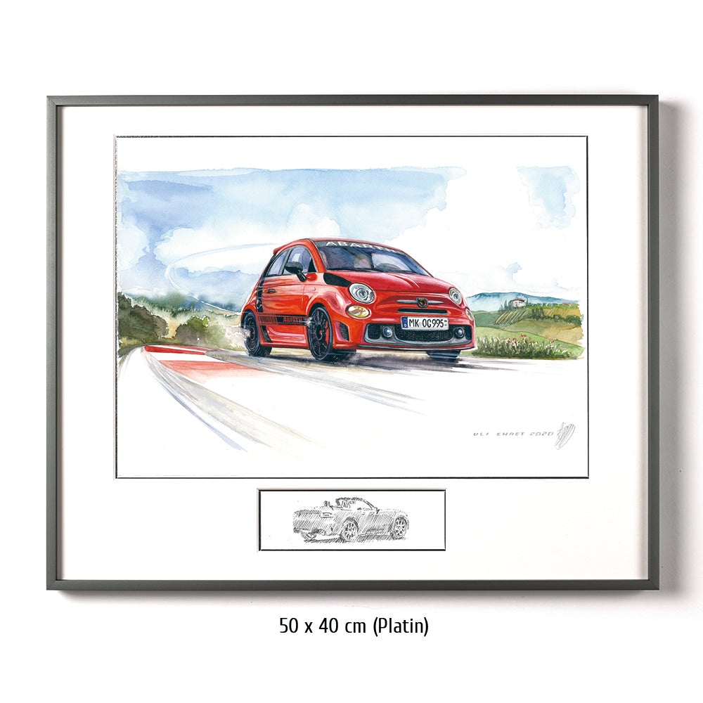 #0868 Une « Fiat Abarth 595 »