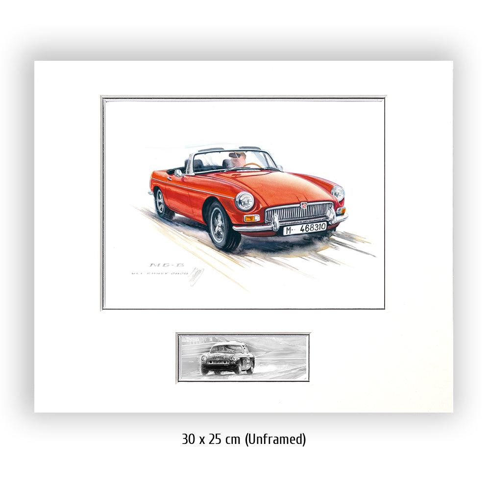 #0877 MG B Cabriolet