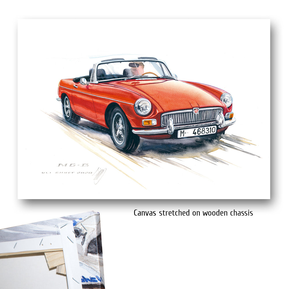 #0877 MG B Cabriolet
