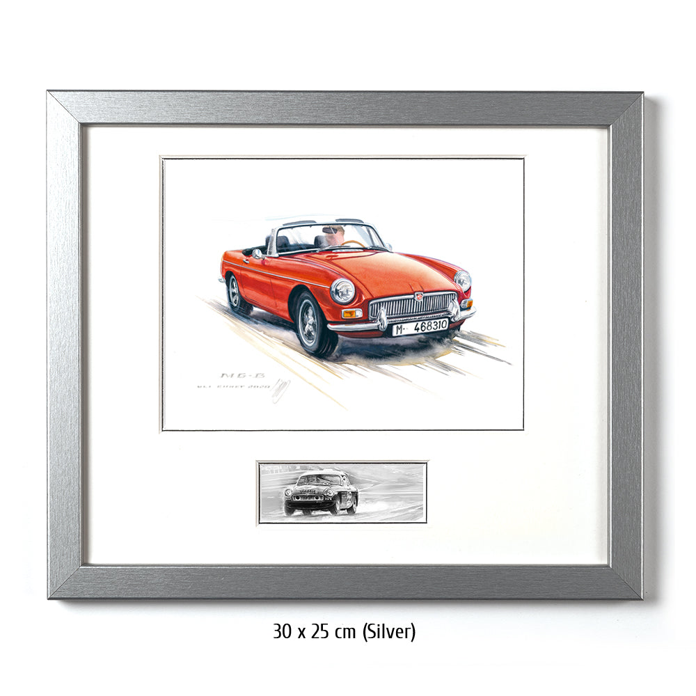 #0877 MG B Cabriolet