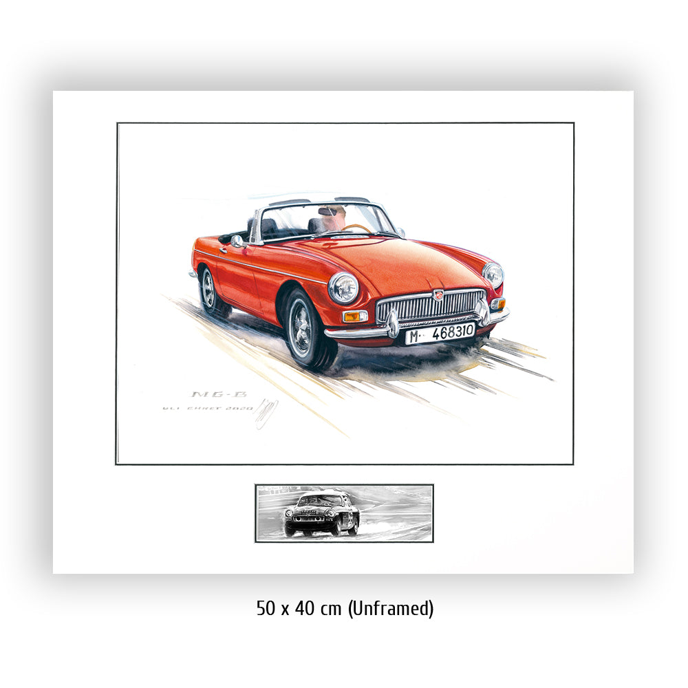 #0877 MG B Cabriolet