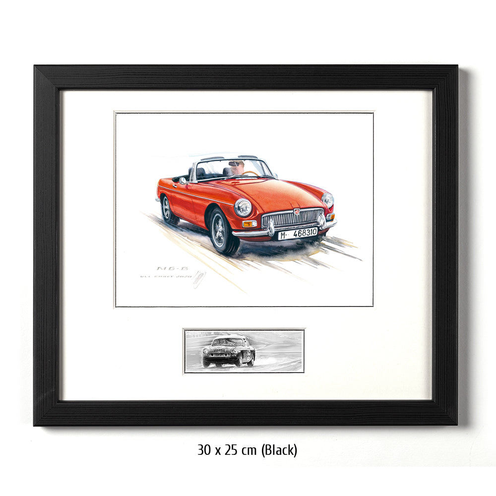 #0877 MG B Cabriolet