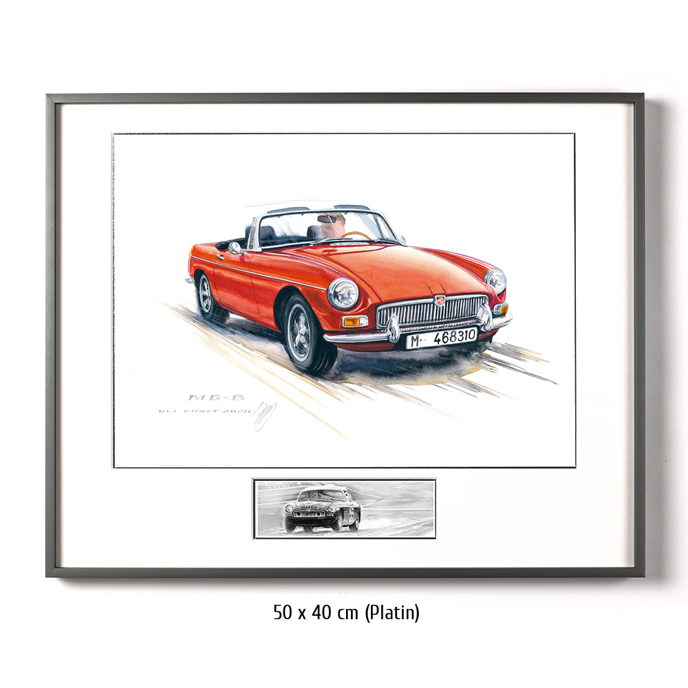 #0877 MG B Cabriolet