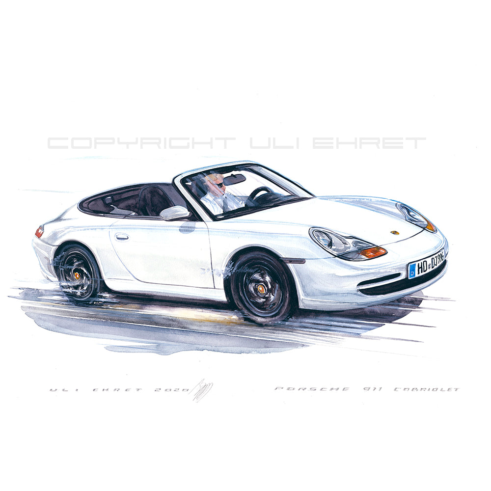 #0938 Porsche 911 Cabriolet, série 996