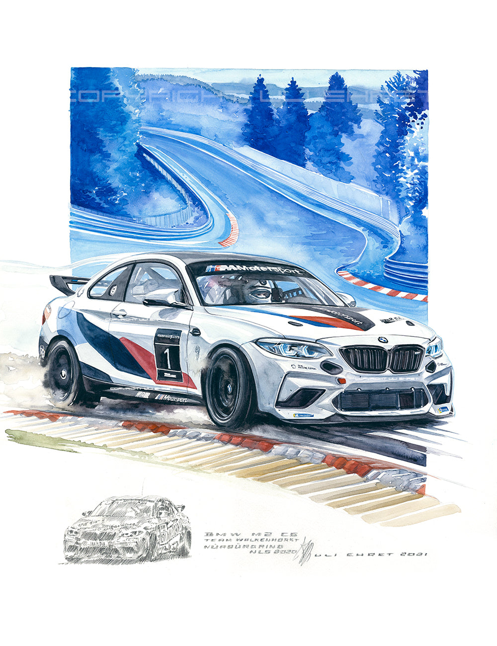 #0950 OU "BMW M2 CS Racing"