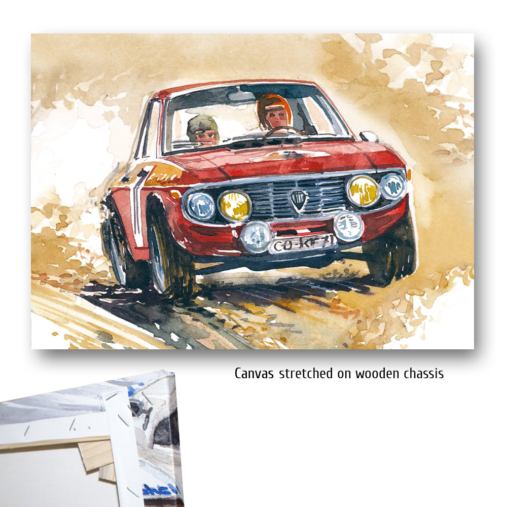 #0963D Lancia Fulvia 1.6HF