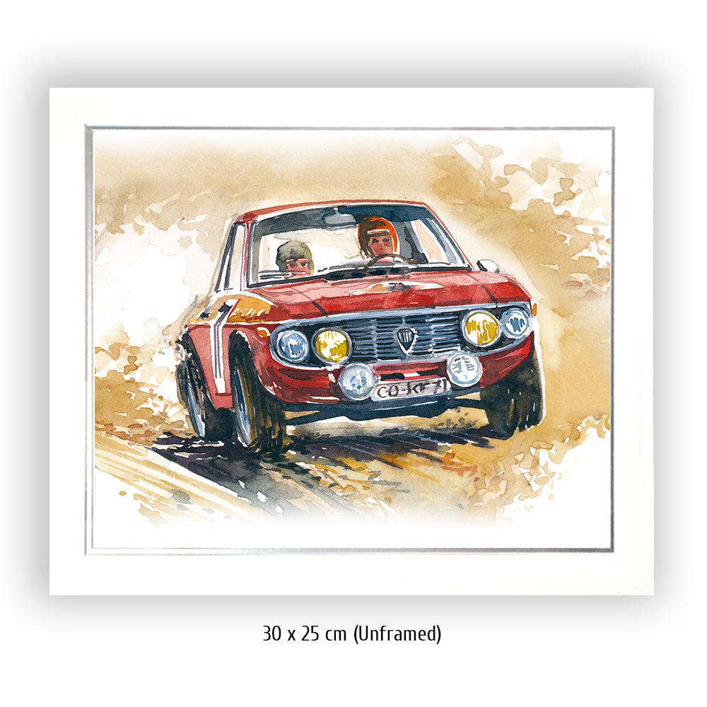 #0963D Lancia Fulvia 1.6HF
