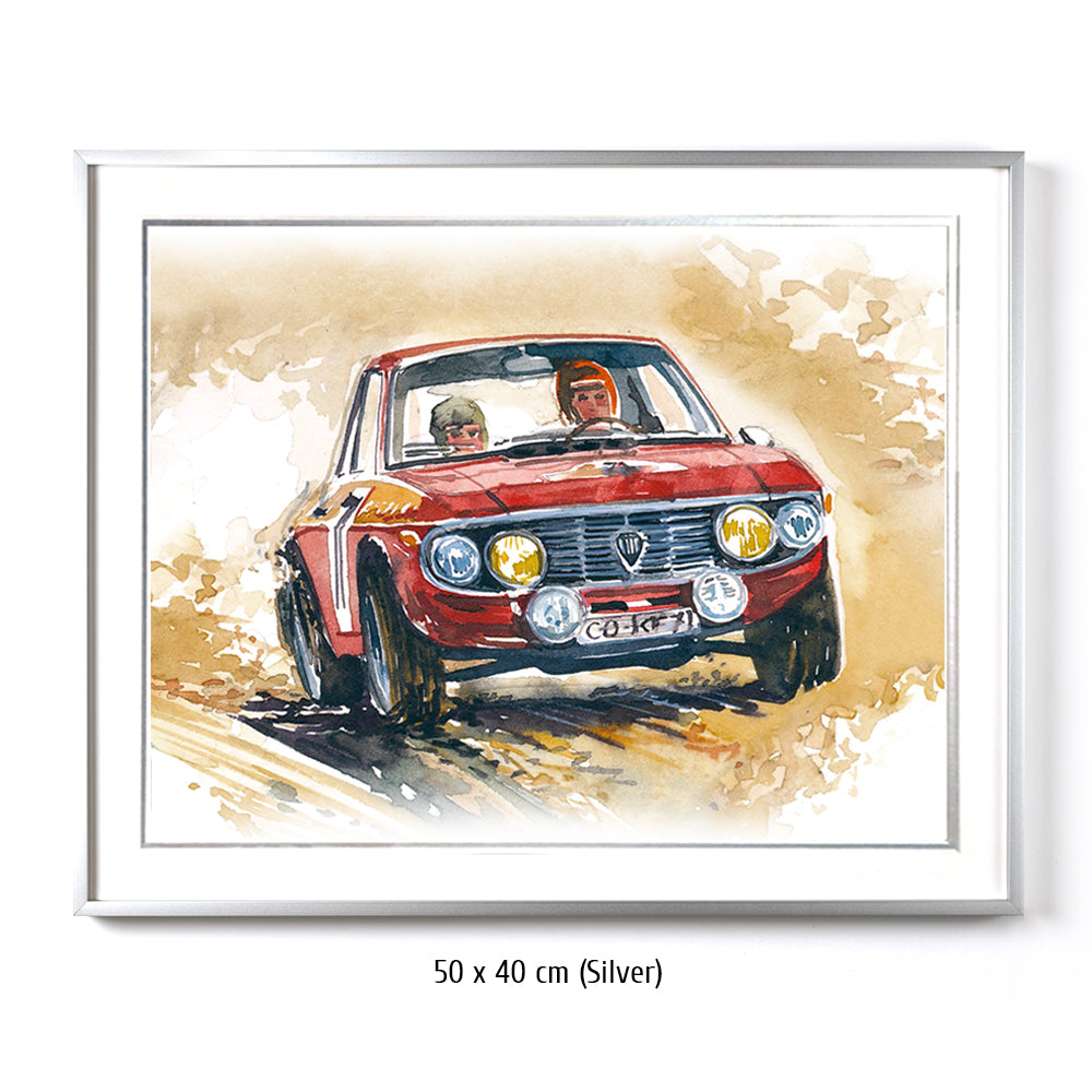 #0963D Lancia Fulvia 1.6HF