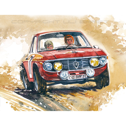 #0963D Lancia Fulvia 1.6HF
