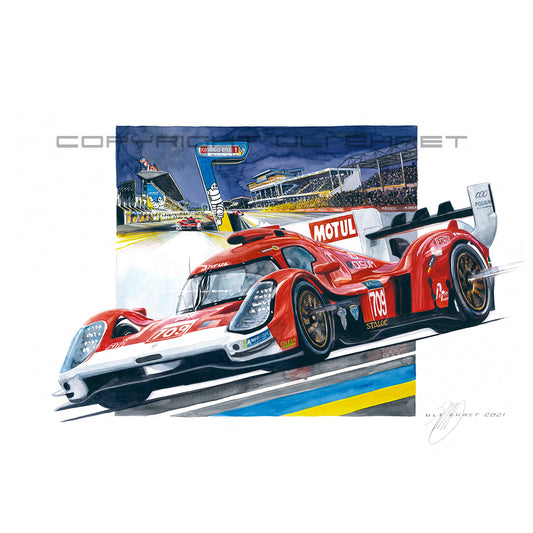 #0973 B 'Glickenhaus au Mans'