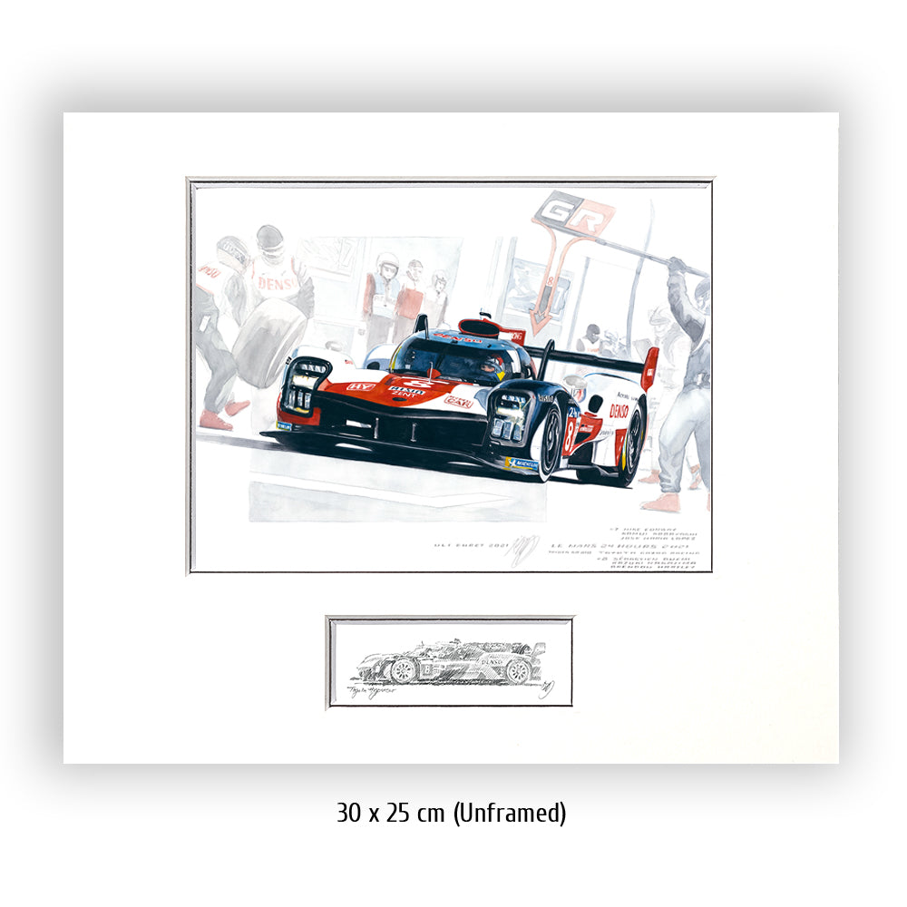 #0978 B 'Toyota GR010 - Toyota Gazoo Racing #8'