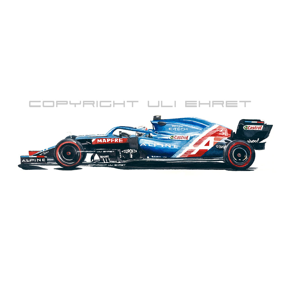#0980E Formule 1 alpine