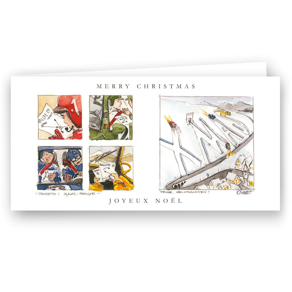 Carte #005 - Xmas Rallye