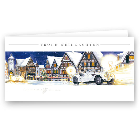 Carte Magie d'hiver à Rothenburg